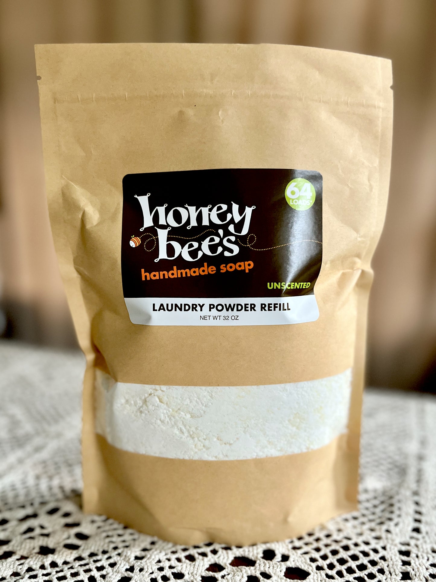 32oz Laundry Powder Refill—Unscented