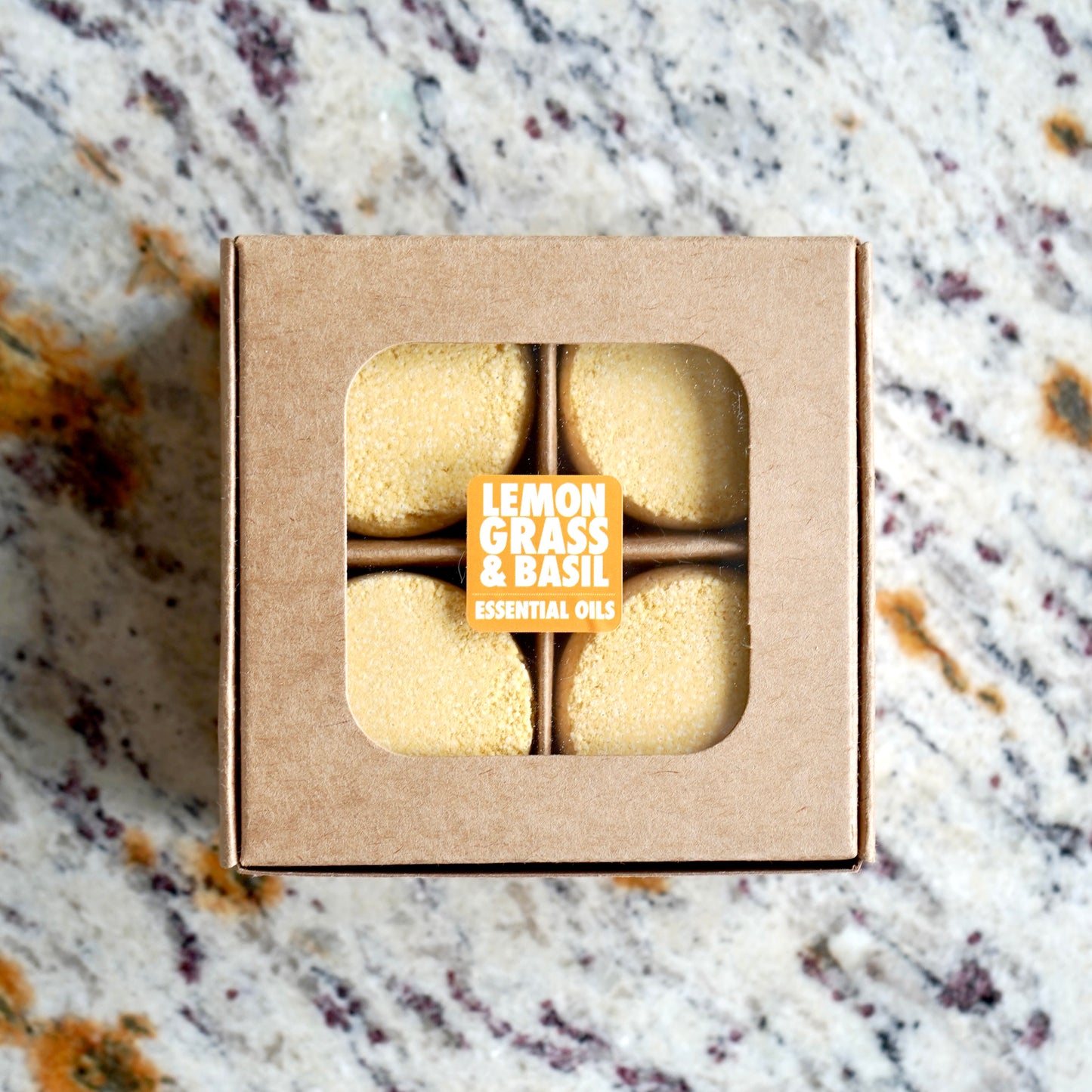 Shower Steamers—Lemongrass & Sweet Basil