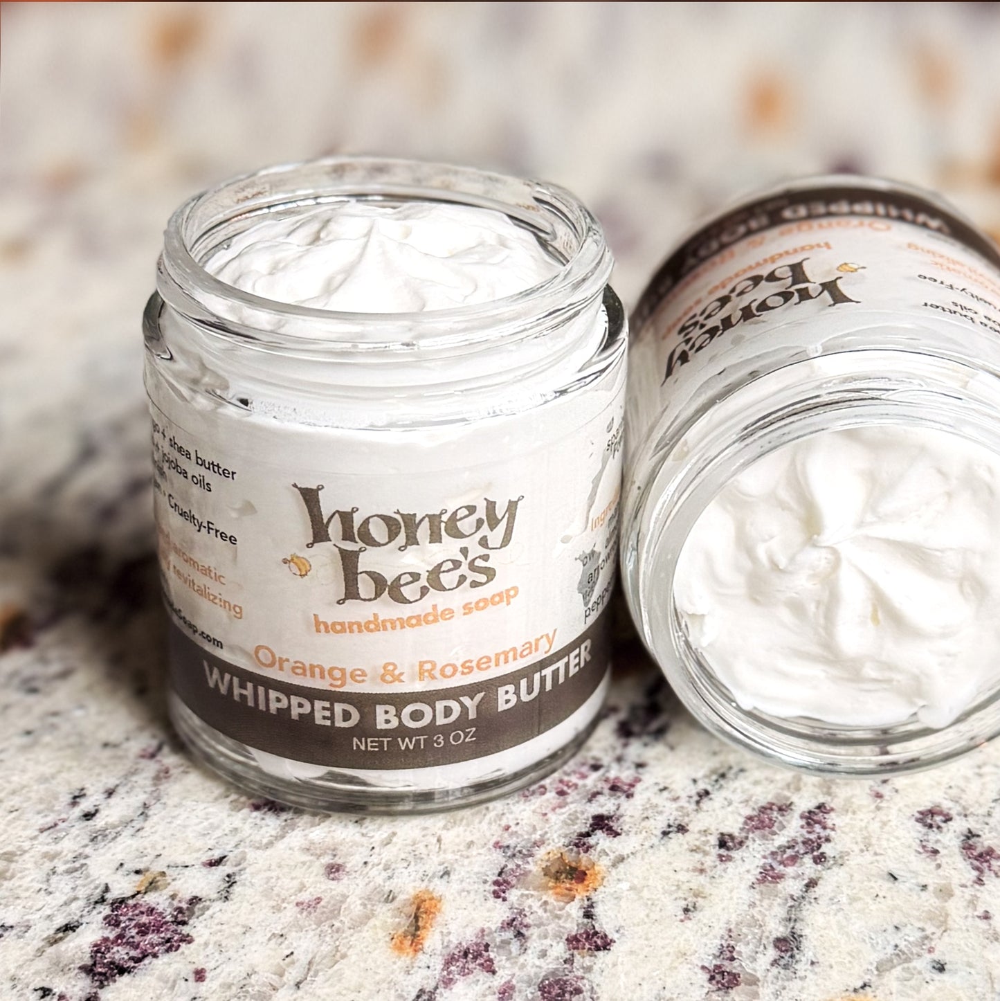 Whipped Body Butter: Orange & Rosemary