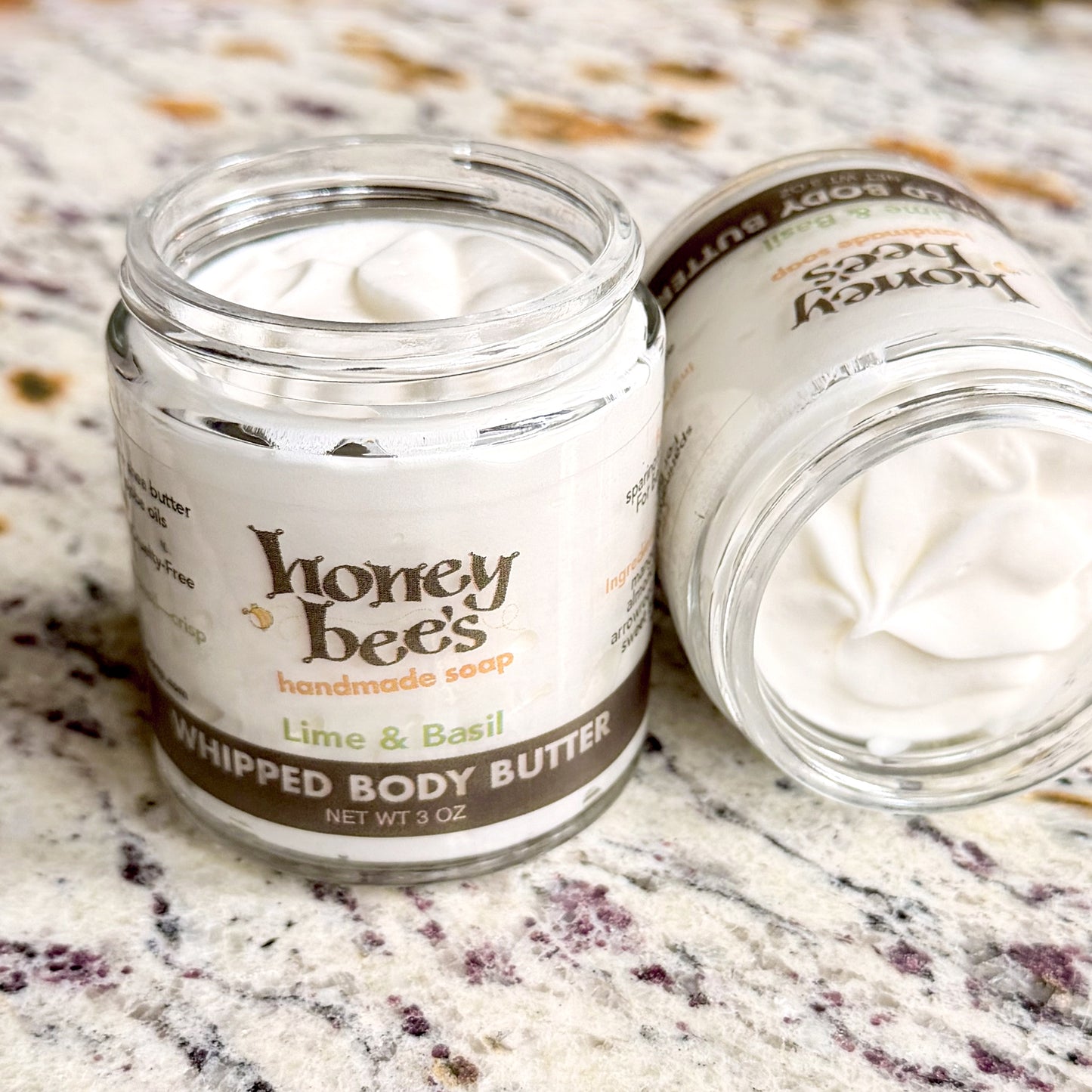 Whipped Body Butter: Lime & Basil