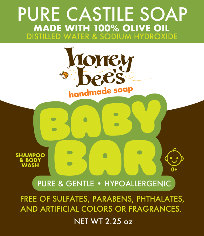 Pure Olive Oil Baby Soap